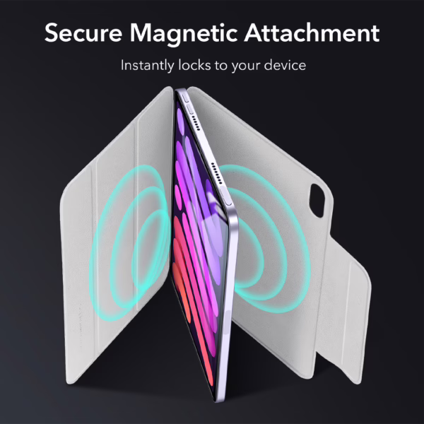 ESR รุ่น Rebound Magnetic - เคส iPad Mini (7th/6th Gen) - สี Grey