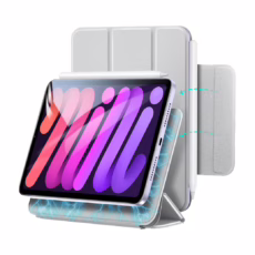 ESR รุ่น Rebound Magnetic - เคส iPad Mini (7th/6th Gen) - สี Grey