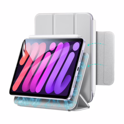 ESR รุ่น Rebound Magnetic - เคส iPad Mini (7th/6th Gen) - สี Grey
