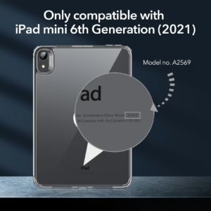 ESR รุ่น Classic Hybrid Back - เคส iPad Mini (7th/6th Gen) - สี Clear