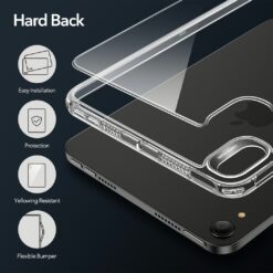 ESR รุ่น Classic Hybrid Back - เคส iPad Mini (7th/6th Gen) - สี Clear