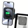 ESR รุ่น Touchscreen Wireless Car Charger (HaloLock) - แท่นชาร์จไร้สายในรถ - สี Black