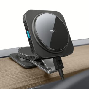 ESR รุ่น Touchscreen Wireless Car Charger (HaloLock) - แท่นชาร์จไร้สายในรถ - สี Black