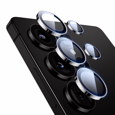 ESR รุ่น Armorite Camera Lens - กระจกเลนส์กล้อง Galaxy S25 Ultra - สี Black