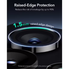ESR รุ่น Armorite Camera Lens - กระจกเลนส์กล้อง Galaxy S25 Ultra - สี Black