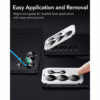 ESR รุ่น Armorite Camera Lens - กระจกเลนส์กล้อง Galaxy S25 Ultra - สี Black