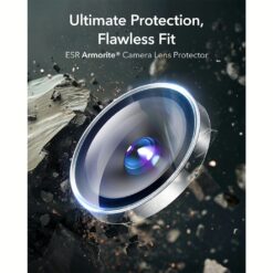 ESR รุ่น Armorite Camera Lens - กระจกเลนส์กล้อง Galaxy S25 Ultra - สี Clear