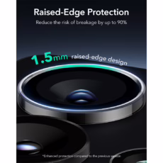 ESR รุ่น Armorite Camera Lens - กระจกเลนส์กล้อง Galaxy S25 Ultra - สี Clear