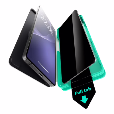 ESR รุ่น Privacy Glass Screen - ฟิล์มกระจก Galaxy S25 Ultra - สี Black (1 Pack)