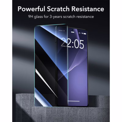 ESR รุ่น Privacy Glass Screen - ฟิล์มกระจก Galaxy S25 Ultra - สี Black (1 Pack)