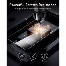 ESR รุ่น Tempered Glass Screen - ฟิล์มกระจก Galaxy S25 Ultra - สี Clear (2 แพ็ค)