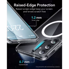ESR รุ่น Classic Hybrid Case (HaloLock) - เคส Galaxy S25 Plus - สี Clear