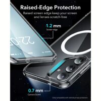 ESR รุ่น Classic Hybrid Case (HaloLock) - เคส Galaxy S25 Plus - สี Clear