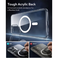 ESR รุ่น Classic Hybrid Case (HaloLock) - เคส Galaxy S25 Plus - สี Clear
