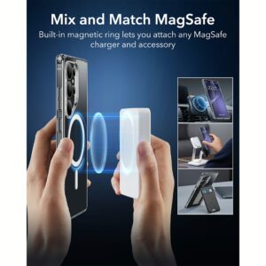 ESR รุ่น Classic Hybrid Case (HaloLock) - เคส Galaxy S25 Ultra - สี Clear