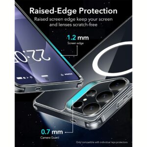 ESR รุ่น Classic Hybrid Case (HaloLock) - เคส Galaxy S25 Ultra - สี Clear