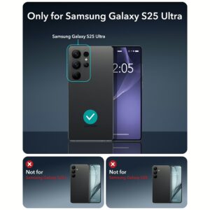 ESR รุ่น Classic Hybrid Case (HaloLock) - เคส Galaxy S25 Ultra - สี Frosted Black