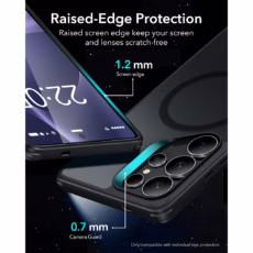 ESR รุ่น Classic Hybrid Case (HaloLock) - เคส Galaxy S25 Ultra - สี Frosted Black