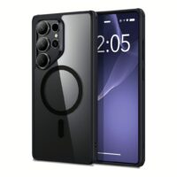 ESR รุ่น Classic Hybrid Case (HaloLock) - เคส Galaxy S25 Ultra - สี Clear Black