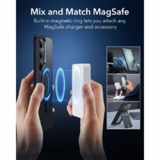 ESR รุ่น Classic Hybrid Case (HaloLock) - เคส Galaxy S25 Plus - สี Frosted Black