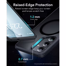 ESR รุ่น Classic Hybrid Case (HaloLock) - เคส Galaxy S25 Plus - สี Frosted Black