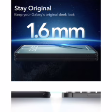 ESR รุ่น Classic Hybrid Case (HaloLock) - เคส Galaxy S25 Plus - สี Frosted Black