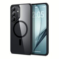 ESR รุ่น Classic Hybrid Case (HaloLock) - เคส Galaxy S25 Plus - สี Clear Black