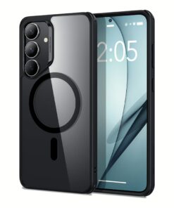ESR รุ่น Classic Hybrid Case (HaloLock) - เคส Galaxy S25 Plus - สี Clear Black