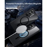 ESR รุ่น Classic Hybrid Case (HaloLock) - เคส Galaxy S25 Plus - สี Clear Black