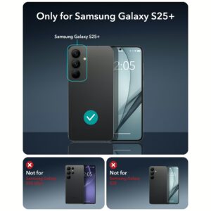 ESR รุ่น Classic Hybrid Case (HaloLock) - เคส Galaxy S25 Plus - สี Clear Black
