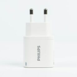 Philips หัวชาร์จ รุ่น PD20W อะแดปเตอร์ 2 พอร์ต - สี White
