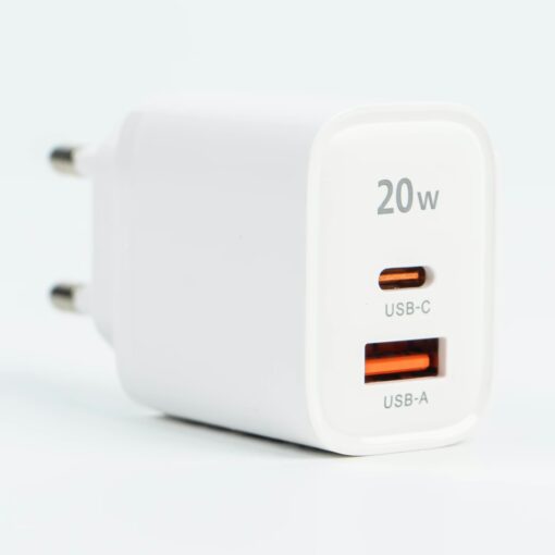 Philips หัวชาร์จ รุ่น PD20W อะแดปเตอร์ 2 พอร์ต - สี White - Image 8