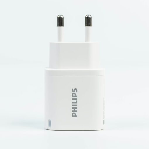 Philips หัวชาร์จ รุ่น PD33W อะแดปเตอร์ 2 พอร์ต GaN - สี White - Image 8