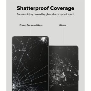 Ringke รุ่น Easy Slide Privacy Tempered Glass - ฟิล์มกระจก Galaxy S25 Ultra (ฟิล์ม 2 แผ่น พร้อมอุปกรณ์ติดตั้ง)