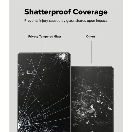 Ringke รุ่น Easy Slide Privacy Tempered Glass - ฟิล์มกระจก Galaxy S25 Ultra (ฟิล์ม 2 แผ่น พร้อมอุปกรณ์ติดตั้ง) - Image 15