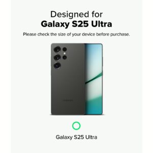 Ringke รุ่น Easy Slide Privacy Tempered Glass - ฟิล์มกระจก Galaxy S25 Ultra (ฟิล์ม 2 แผ่น พร้อมอุปกรณ์ติดตั้ง)