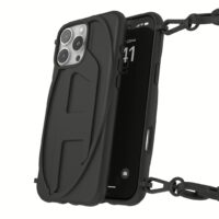 Diesel รุ่น Oval D Chain - เคส iPhone 16 Pro Max - สี Black