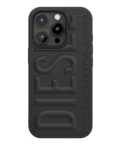 Diesel รุ่น 3D Biscotto - เคส iPhone 16 Pro - สี Black