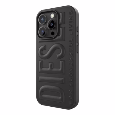 Diesel รุ่น 3D Biscotto - เคส iPhone 16 Pro Max - สี Black