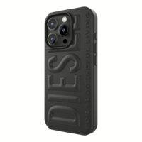 Diesel รุ่น 3D Biscotto - เคส iPhone 16 Pro Max - สี Black