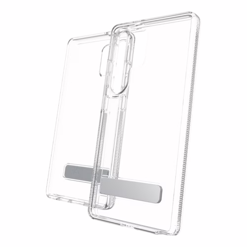 Zagg รุ่น Crystal Palace Kickstand - เคส Galaxy S25 Ultra - สี Clear
