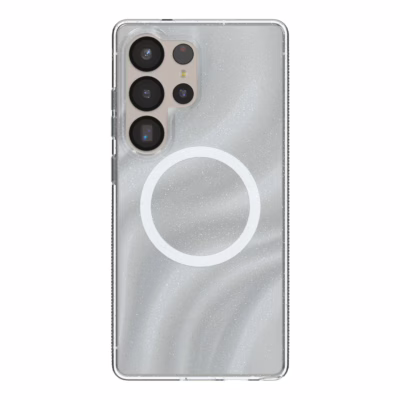 Zagg รุ่น Milan Snap - เคส Galaxy S25 Ultra - สี Glitter Starlight
