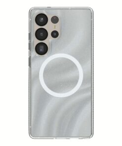 Zagg รุ่น Milan Snap - เคส Galaxy S25 Ultra - สี Glitter Starlight