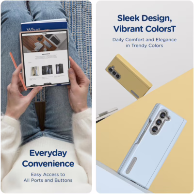 VRS รุ่น Terra Guard Modern - เคส Galaxy Z Fold 6 - สี Purple
