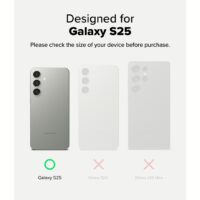 Ringke รุ่น Fusion - เคส Galaxy S25 - สี Clear