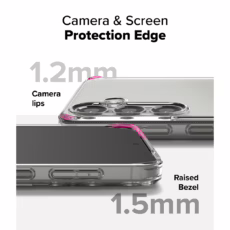 Ringke รุ่น Fusion - เคส Galaxy S25 - สี Clear
