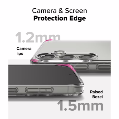 Ringke รุ่น Fusion - เคส Galaxy S25 - สี Clear