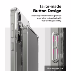 Ringke รุ่น Fusion - เคส Galaxy S25 Plus - สี Clear