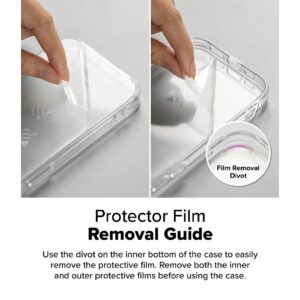 Ringke รุ่น Fusion - เคส Galaxy S25 Plus - สี Clear 32 Ringke รุ่น Fusion - เคส Galaxy S25 Plus - สี Clear