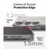 Ringke รุ่น Fusion - เคส Galaxy S25 Plus - สี Clear